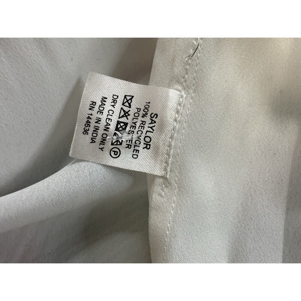 Anthropologie Saylor Mauve Dress Maxi Pleated Floral Size L $249 - Picture 11 of 12